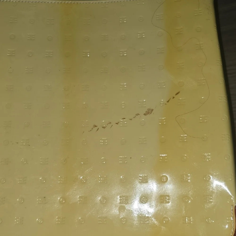 NWT Arcadia Gold Patent Leather Tote  Bag - Picture 9 of 12